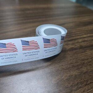 1000 usps postage forever stamps of 2025 The flag of the United States